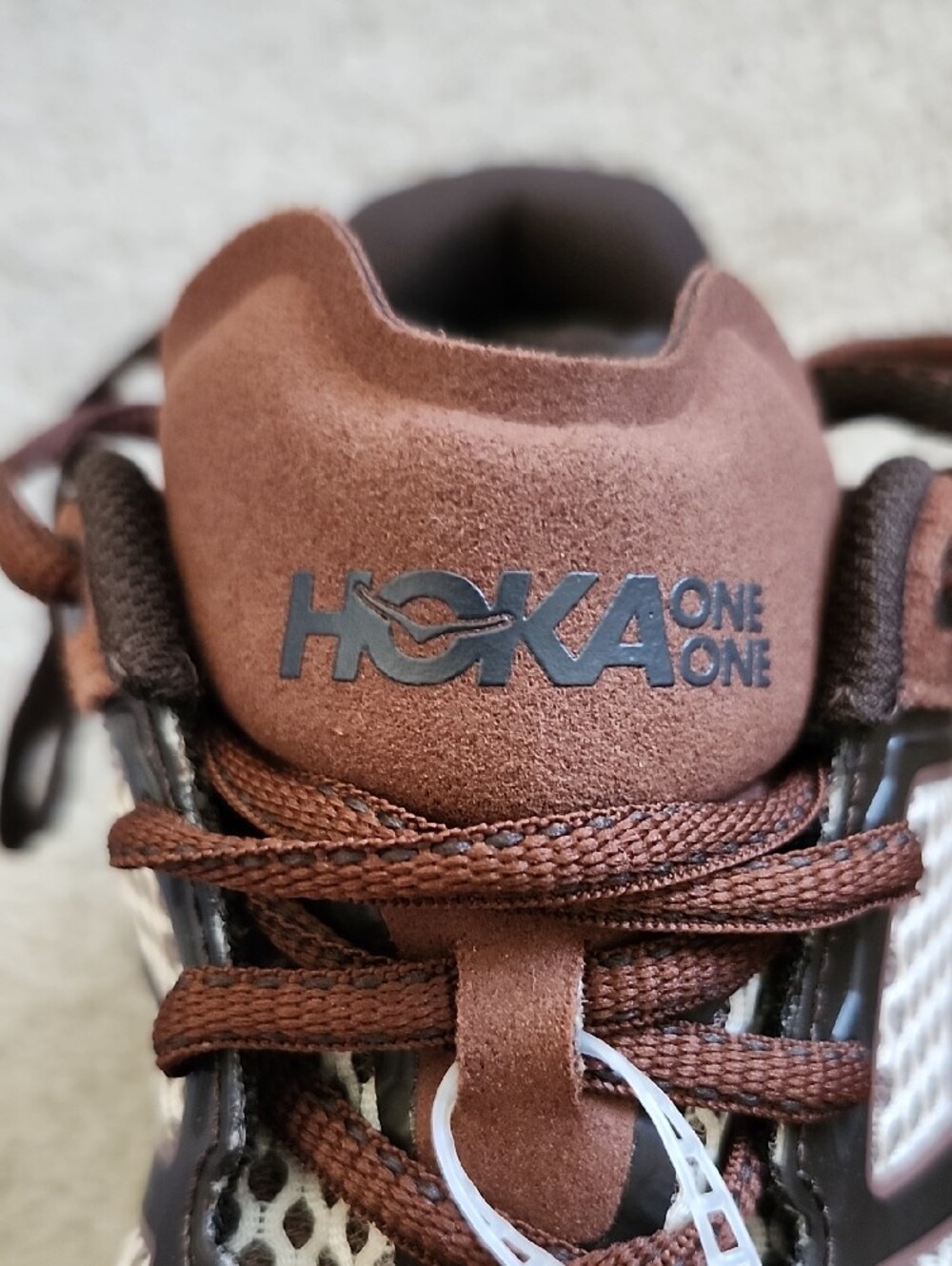 Hoka One One Mineral Brown/Cast Iron Sneakers - Picture 8 of 11